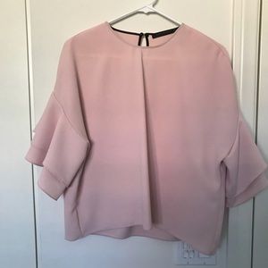 Zara pink top